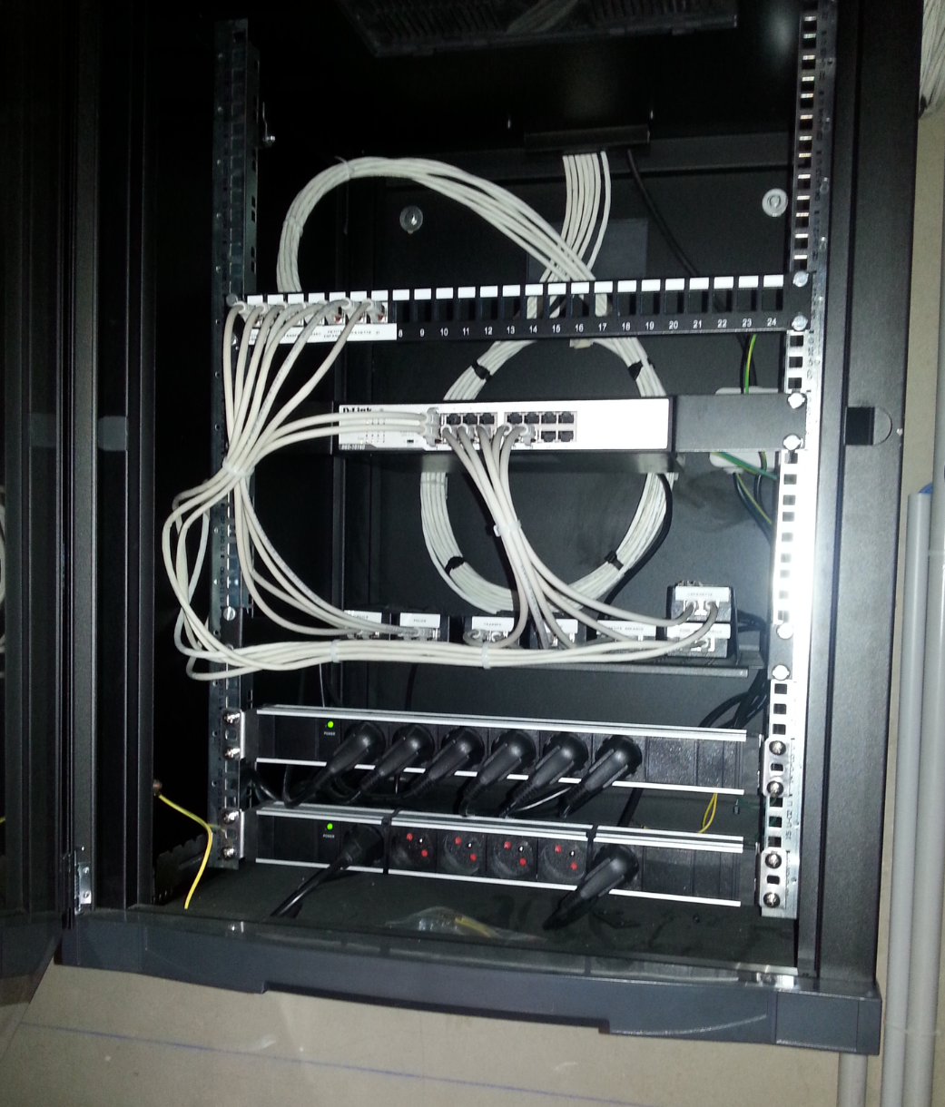 Équipement fibre optique de la coopérative